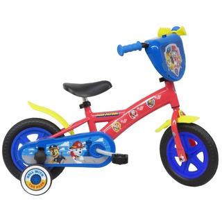 Paw Patrol Babys (Jungen) Fahrrad, Rot, Blau, Gelb, 10 pollici
