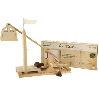 Leonardo Da Vinci Trebuchet Kit Stammspielzeug Katapult Kit Dyi Holzbau Kinder Spielzeug Stamm-Kits Engineering Kit 3D Puzzle DIY Spielzeug Engineering Kit für Kinder Physik Spielzeug Wissenschaft