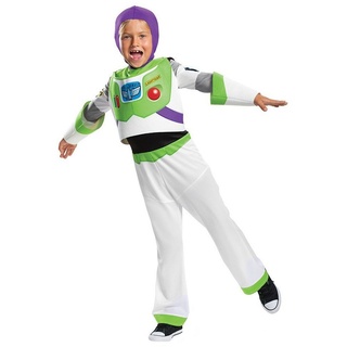 Metamorph Kostüm Toy Story - Buzz Lightyear Kostüm für Kinder, Authentisches Astronautenkostüm aus den Toy-Story-Filmen weiß