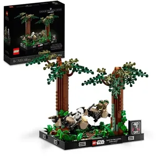 LEGO Star Wars 75353 Verfolgungsjagd auf Endor – Diorama Set