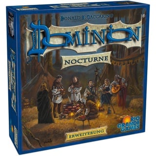 Rio Grande Games 22501414 Dominion Erweiterung - Nocturne, blau