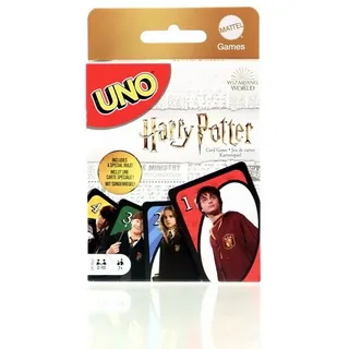 Mattel games Spiel UNO - Harry Potter, Kartenspiel weiß