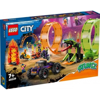 LEGO® Konstruktions-Spielset City Stunts Stuntshow-Doppellooping bunt