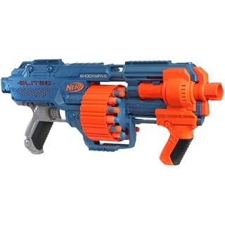 Nerf Elite 2.0 Shock Wave RD-15 blau Blau, Orange, Grau