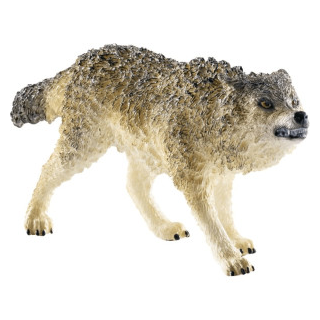 Schleich Wolf 14741 Spielfigur Tierfigur handbemalt
