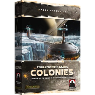 Stronghold Games , Terraforming Mars: Colonies Expansion, Board Game, Ages 14+, 1-5 Players, 90-120 Minute Playing Time