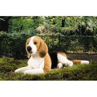 Kösen Beagle liegend 38 cm Stofftier Hund