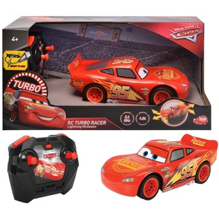 Dickie Toys DISNEY CARS 3 RC Auto Turbo Racer Lightning McQueen, rot
