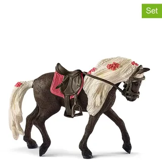 Schleich 4tlg. Set: Spielfiguren "Rocky Mountain Horse - Stute Pferdeshow" - ab 5 Jahren