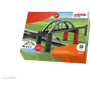 Märklin H0 (1:87) 072218 - Märklin my world - Baustein-Set Hochbahn-Brücke