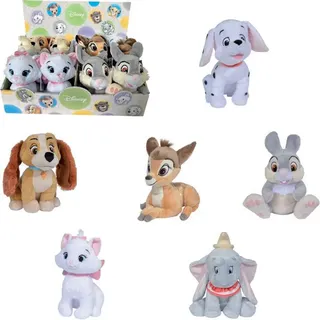Simba Classic Animals characters 20 cm - 6 asst (Bambi, Dumbo, Minou, Thippete, Lilly, Dalmatian) in displ