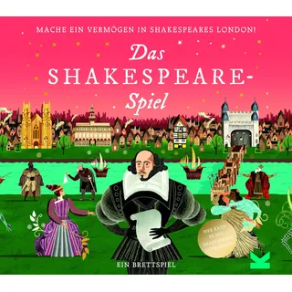 Laurence King Verlag Das Shakespeare-Spiel Familienspiel, Silver