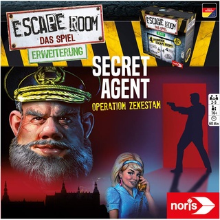 Noris Spiel "Escape Room - Secret Agent" - ab 16 Jahren