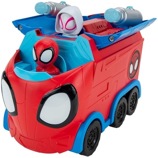 Spidey und seine Super-Freunde Web Laster 3-in-1-Fahrzeug ab 3 Jahren Spielfigure