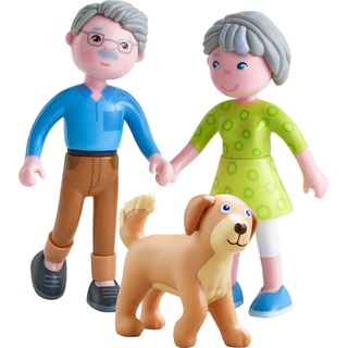 HABA - Puppenhaus-Figuren LITTLE FRIENDS – GROßELTERN 3-teilig