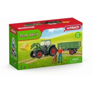 Schleich Farm World 42608 - Traktor mit Anhänger