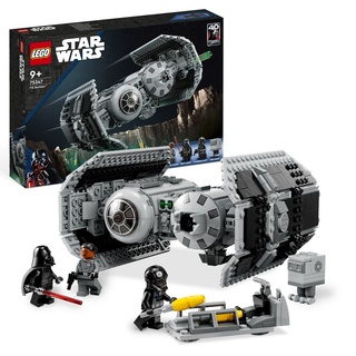 LEGO 75347 Star Wars TIE Bombe Modellbausatz mit Darth Vader Minifigur mit Lichtschwert und Gonk-Droide, baubares Spielzeug mit Starfighter als Ges...