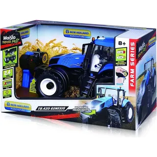 Maisto Tech 82721 - Ferngesteuerter Traktor - New Holland T8.435 Genesis (Maßstab 1:16) - Blau