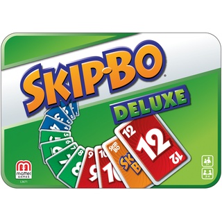 Mattel - Skip Bo "Deluxe"  Kartenspiel  In Der Geschenkbox