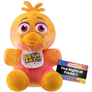 Funko Plush: Five Nights at Freddy's (FNAF) Tiedye - Chica The Chicken - Plüschtier - Geschenkidee Zum Geburtstag - Offizielle Handelswaren - Gefüllt Plüschtiere Für Kinder und Erwachsene