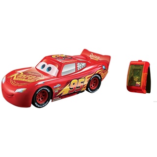 Disney Pixar Cars Mattel FGN51 - Disney Cars 3 Rennfahrer-Lenkspaß Lightning McQueen, Armband Fernsteuerung mit Gestenerkennung