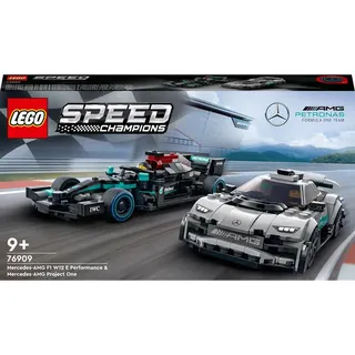 Speed Champions 76909 Mercedes-AMG F1 W12 E Performance & Mercedes-AMG Project One