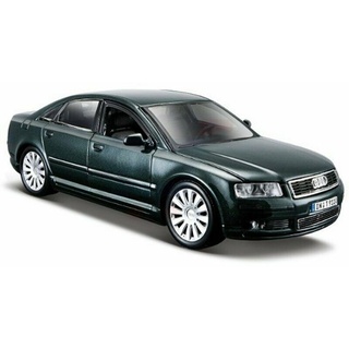 Maisto® Spielzeug-Auto »Maisto Modellauto, Audi A8, Maßstab 1:26«, originalgetreue Innenausstattung silberfarben