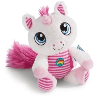 NICI 41369 Schlafmützen Kuscheltier Einhorn Fyala, 0 Monate to 1 Jahr, 22 cm, Pink, Weiß