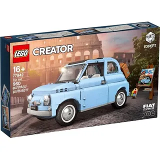 Lego Creator Expert Fiat 500 Light Blue Limited Edition 77942 - Blau