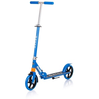 Chipolino Kinderroller Omega PU Räder ABEC-7 Lager verstellbar faltbar Bremse blau