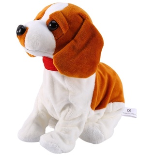 Yosoo Interaktiver Spielzeughund, Elektronischer Sprachgeseuerter Hund Spielzeug für Kinder Roboter Braun Hund der Spielzeug läuft Perritos de Juguete que Andan