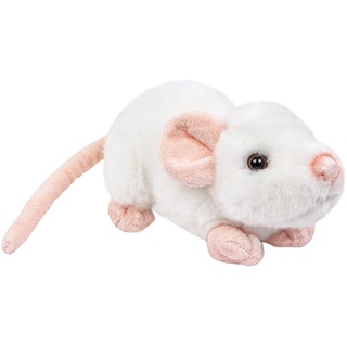 Teddys Rothenburg Plüschtier Ratte 21 cm stehend weiß