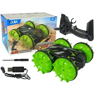Lean Toys Amphibienfahrzeug, grün