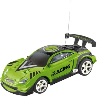 Revell Control Mini RC Car Racer I I Maßstab 1:43 I Ideal für Kinder und Rennbegeisterte I Zwei Betriebsfrequenzen für packende Rennen I Geeignet für Innen- und Außenbereiche, Grüner