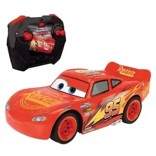 Jada Ferngesteuertes-Fahrzeug Lightning McQueen, Turbo Racer, 2,4 GHz-Funk, mit Akku