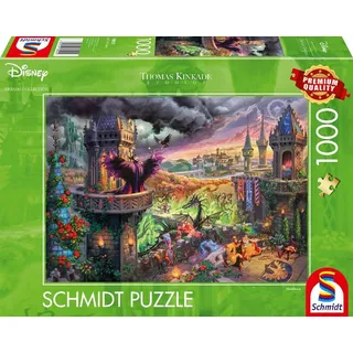 Schmidt Spiele Puzzle Disney, Maleficent, 1000 Puzzleteile