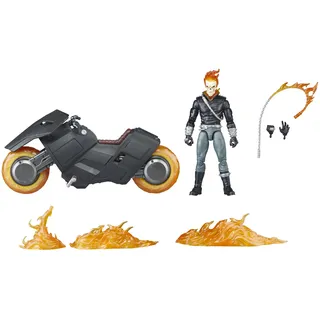 Marvel Legends Series Ghost Rider Action-Figur mit Motorrad