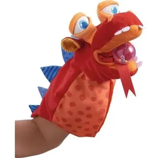 HABA 302926 - Handpuppe Allesfresser, Drache