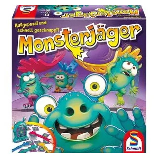 Schmidt-Spiele Kartenspiel 40557 Monsterjäger, ab 5 Jahre, 2-4 Spieler