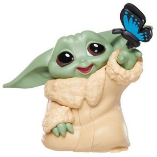 Hasbro Spielfigur Star Wars Bounty Collection, (Größe: ca. 6 cm), The Child Baby Yoda Grogu Baby Yoda mit Schmetterling