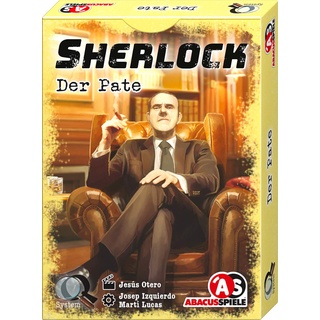 ABACUSSPIELE 48194 - Sherlock – Der Pate, Kartenspiel