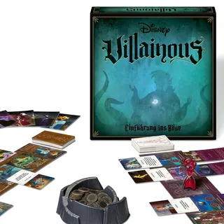 Ravensburger 22687 - Disney Villainous - Einführung ins Böse - Vereinfachte Variante des Klassikers für 2-4 Spieler ab 10 Jahren, Purpur