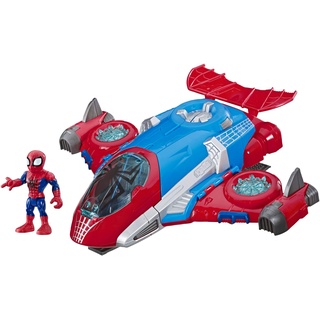 Playskool Heroes Marvel Super Hero Adventures Spider-Man Jet-Quartier
