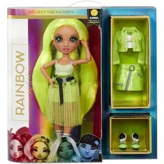 MGA Entertainment 572343EUC Rainbow High Fashion Doll - Karma Nichols (Neon)