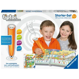 Ravensburger tiptoi Starter-Set 00803: Stift und Erste Zahlen-Buch - Lernsystem für Kinder ab 4 Jahren