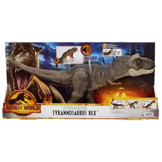 Mattel® Spielfigur Mattel HDY55 - Jurassic World - Dominion - T-Rex, Spielfigur + Sound bunt