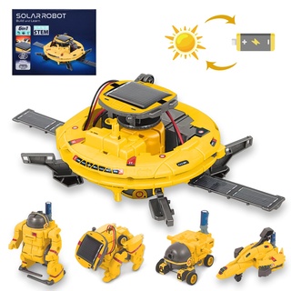 6-in-1 STEM Solar Roboter Spielzeug ab 8 Jahre Junge, OMWay Bauspielzeug Experimente Bausatz für Kinder ab 10, Weihnachten Geburtstag Ostern Geschenke für 9 11 12 13 14